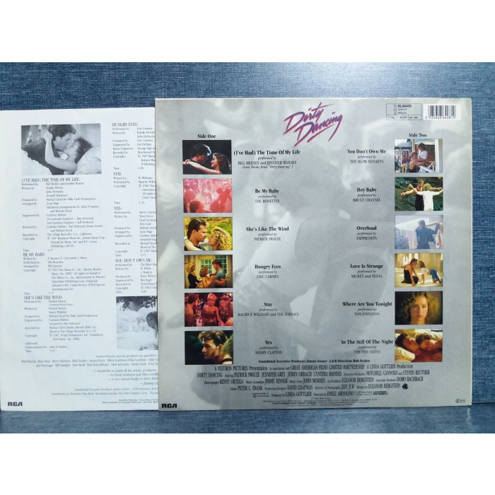 DIRTY DANCING SOUNDTRACK MUSIC LP