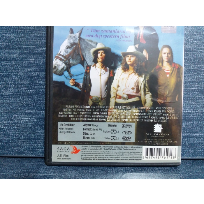DİŞİ KOVBOYLARDA HÜZÜNLENİR DVD FİLM