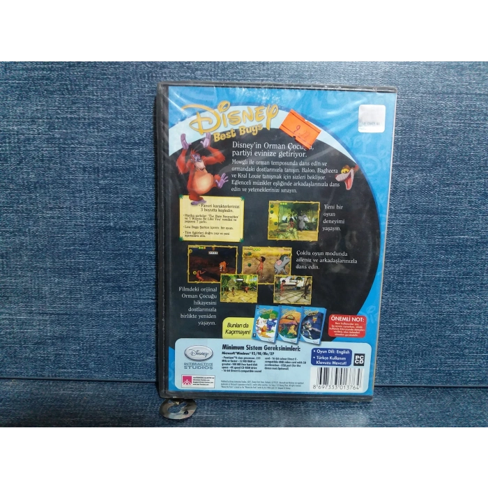 DISNEY ORMAN ÇOCUĞU PARTY PC OYUN (SIFIR)