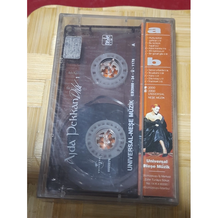 DIVA AJDA PEKKAN MÜZİK KASET