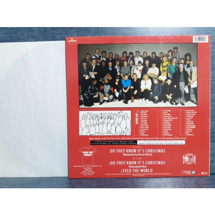 DO THEY KNOW ITS CHRISTMAS MAXI LP