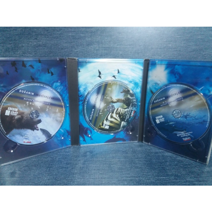 DOĞANIN MUCİZELERİ BBC DVD FİLM (3 DISK)
