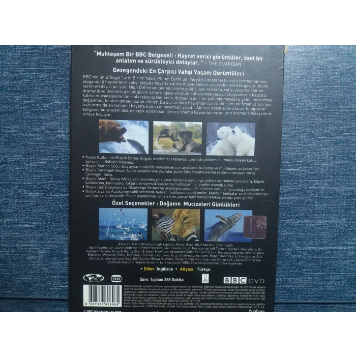 DOĞANIN MUCİZELERİ BBC DVD FİLM (3 DISK)