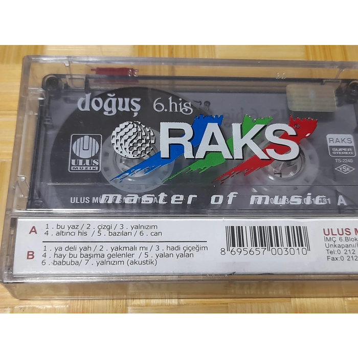 DOĞUŞ 6.HİS MÜZİK KASET