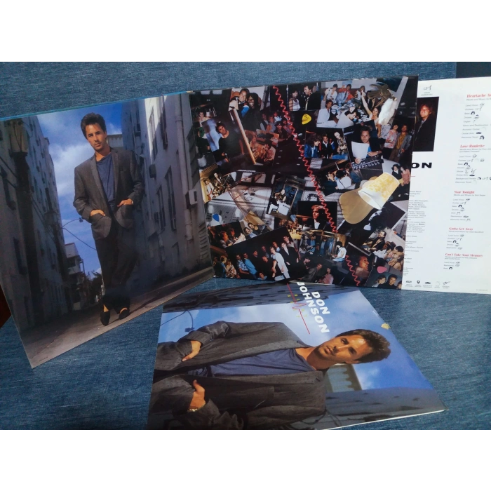 DON JOHNSON HEART BEAT MUSIC LP