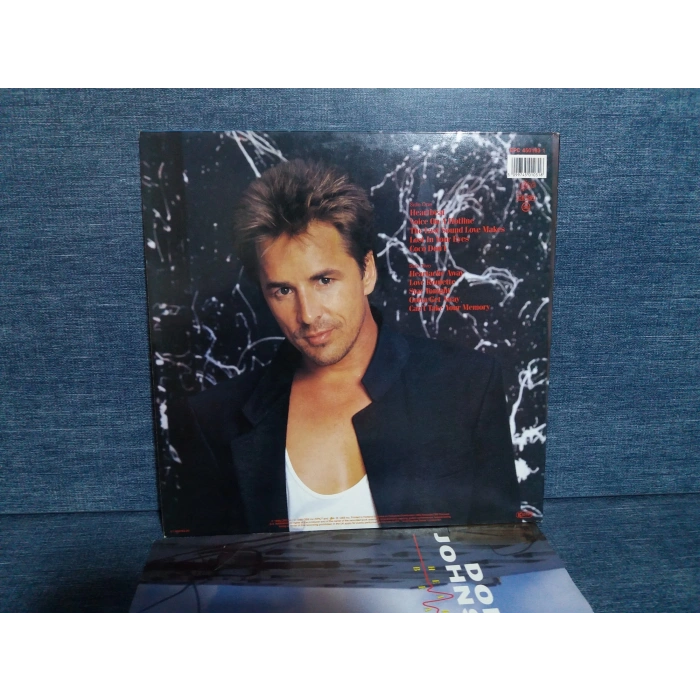 DON JOHNSON HEART BEAT MUSIC LP