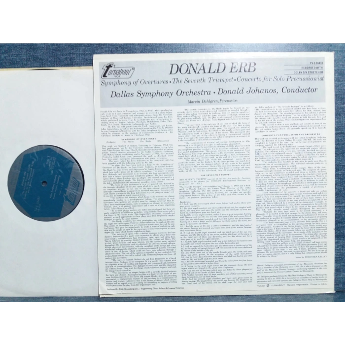 DONALD ERB SYMPHONY OF OVERTURES LP