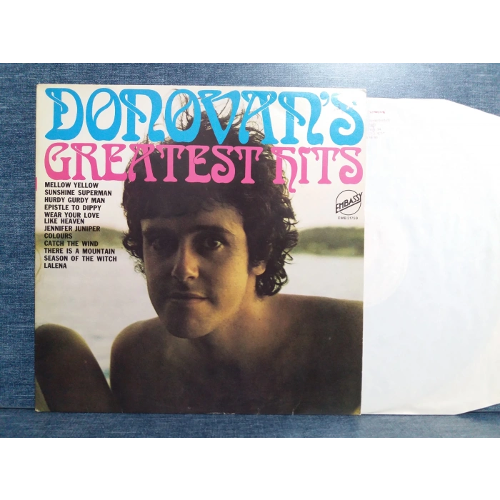 DONOVAN GREATEST HITS MUSIC LP