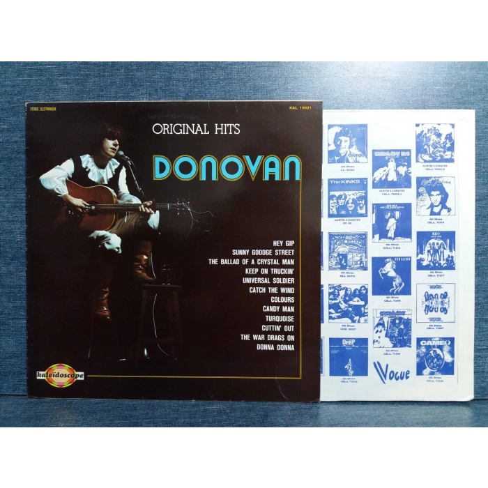 DONOVAN ORIGINAL HITS MUSIC LP