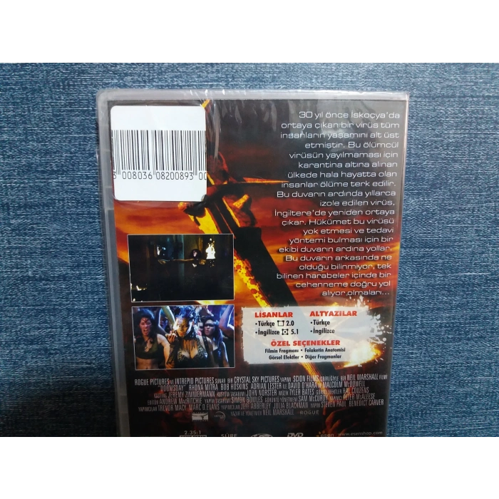 DOOMSDAY DVD FİLM (SIFIR)