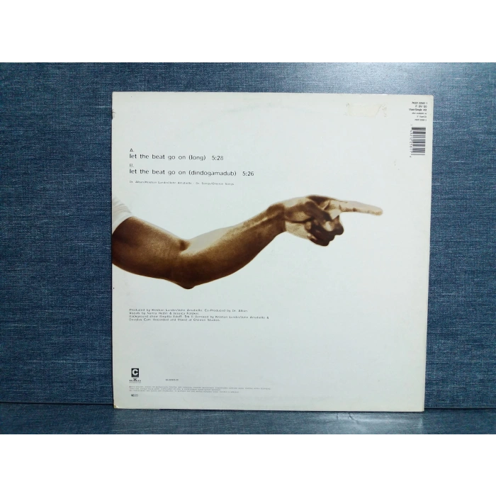 DR ALBAN LET THE BEAT GO ON MAXI LP