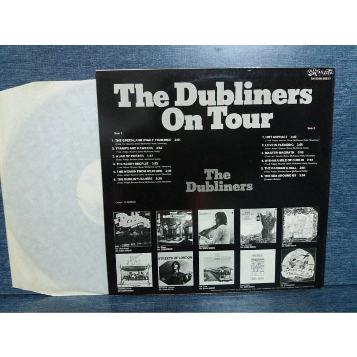 DUBLINERS ON TOUR MUSIC LP