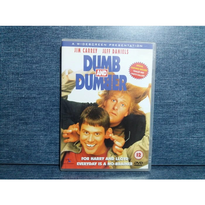 DUMP AND DUMBER JIM CARREY DVD (İNGİLİZCE)