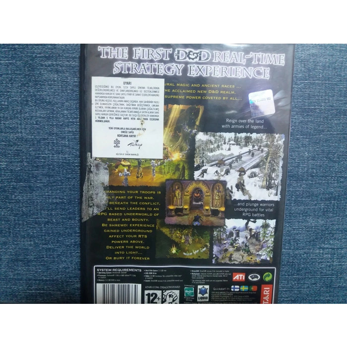 DUNGEONS DRAGONS DRAGONSHARD PC OYUN