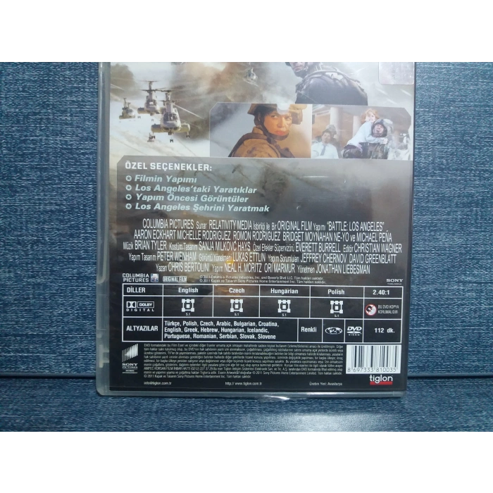 DÜNYA İSTİLASI LOS ANGELES DVD FİLM