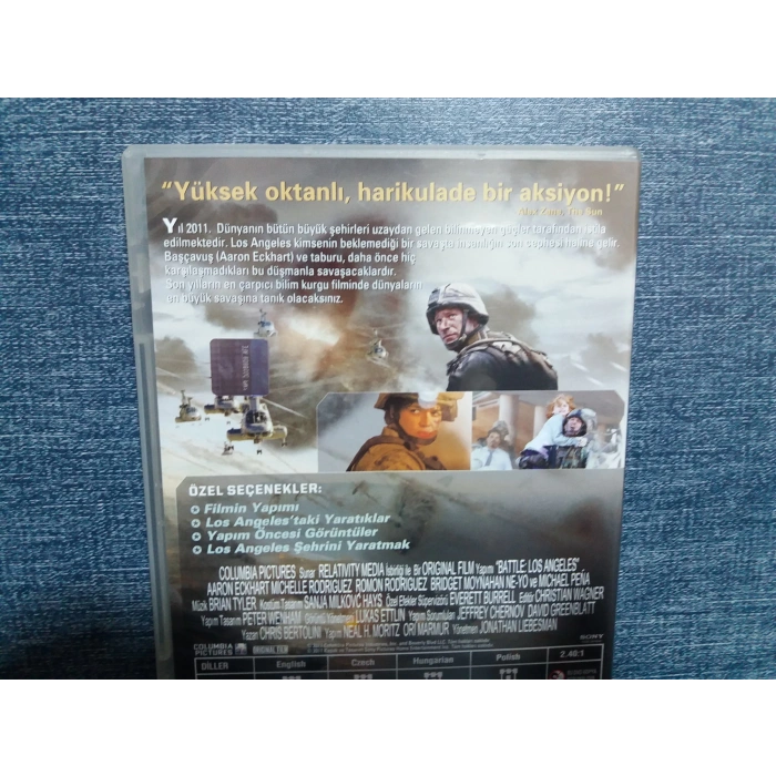 DÜNYA İSTİLASI LOS ANGELOS SAVAŞI DVD FİLM