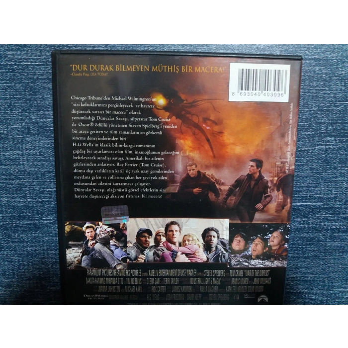 DÜNYALAR SAVAŞI DVD FİLM