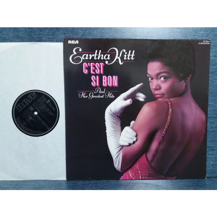 EARTHA KITT CEST SI BON MUSIC LP