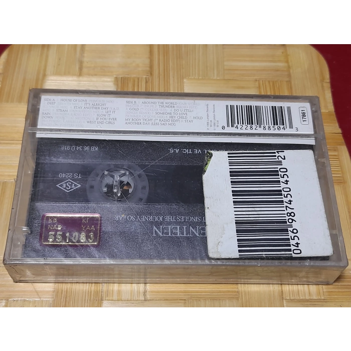 EAST SEVENTEEN SINGLES MÜZİK KASET