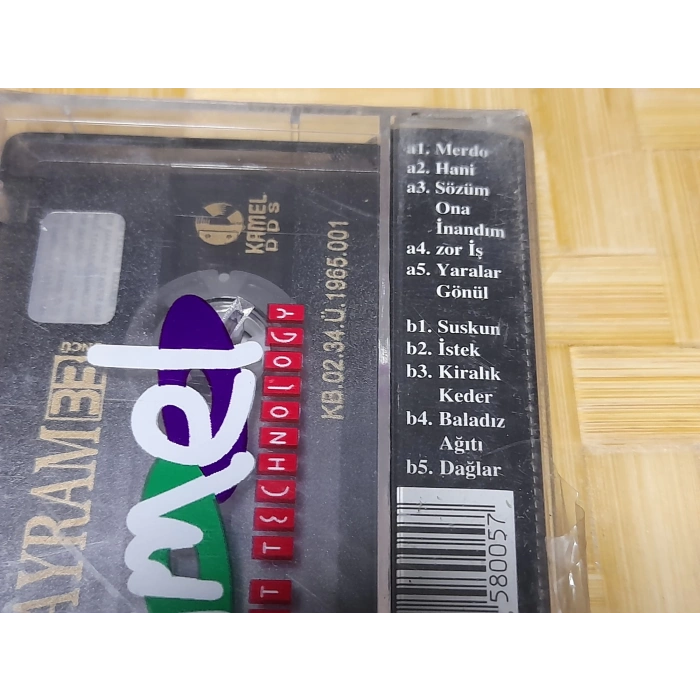 EDİP AKBAYRAM 33 MÜZİK KASET