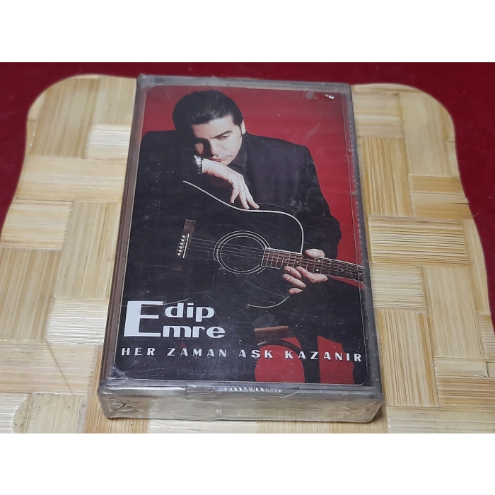 EDİP EMRE HER ZAMAN AŞK KAZANIR MÜZİK KASET