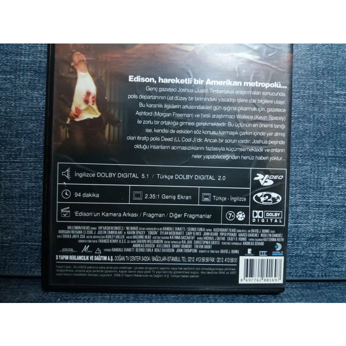 EDISON JUSTIN TIMBERLAKE DVD FİLM