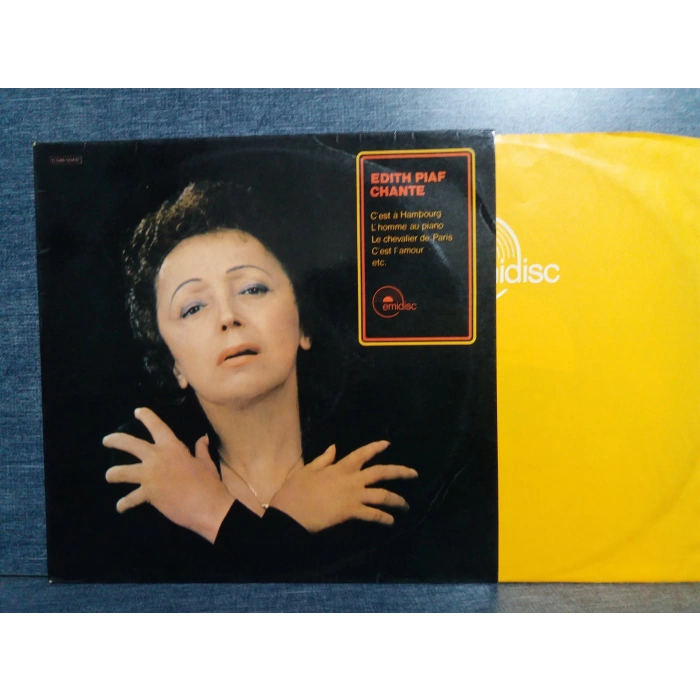 EDITH PIAF CHANTE MUSIC LP