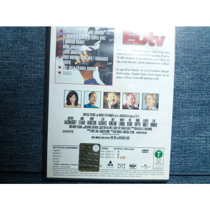 EDTV EDIZIONE DVD FİLM (İNGİLİZCE)