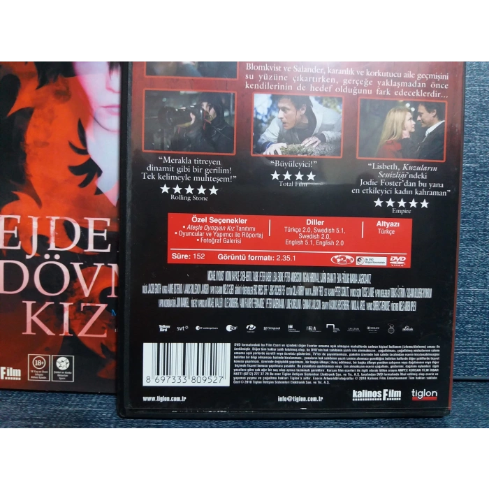 EJDERHA DÖVNELİ KIZ FİLM DVD