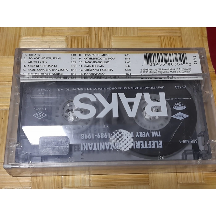 ELEFTHRIA ARVANITAKI BEST OF MÜZİK KASET