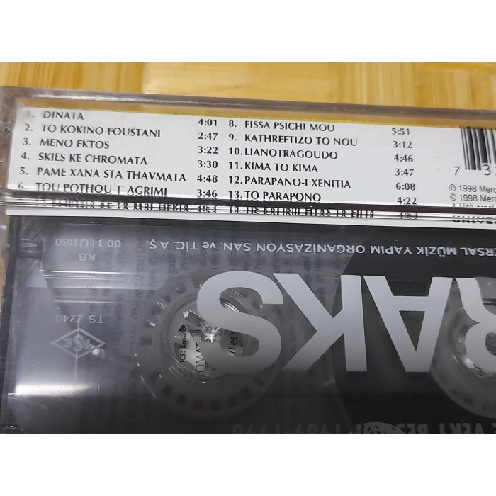 ELEFTHRIA ARVANITAKI BEST OF MÜZİK KASET