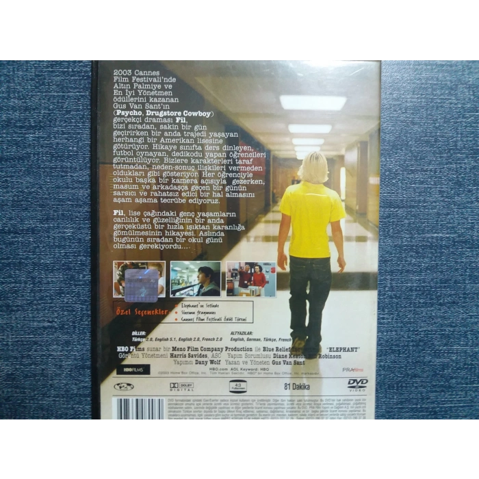 ELEPHANT FİL DVD FİLM