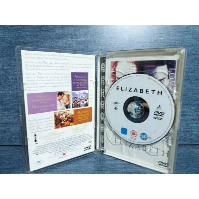 ELIZABETH DVD FİLM (İNGİLİZCE-CAM KAPAK)