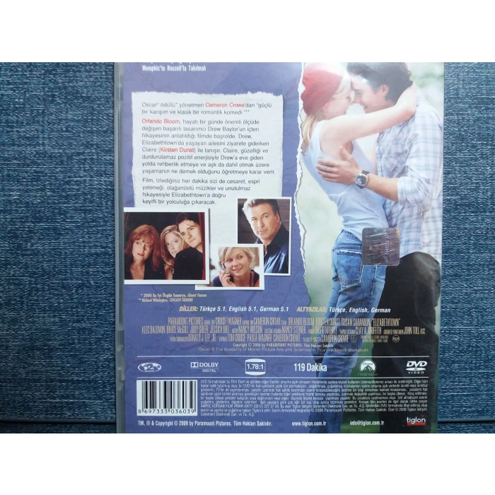ELIZABETHTOWN  DVD FİLM