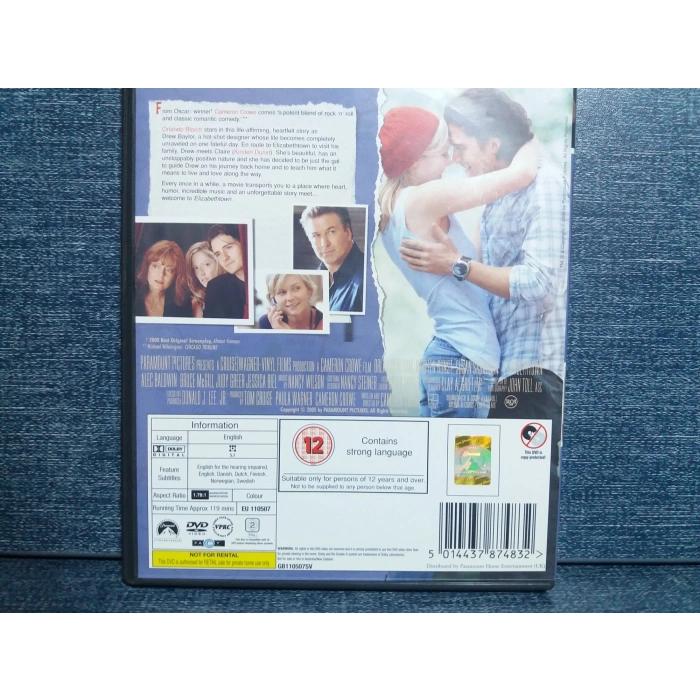 ELIZABETHTOWN DVD FİLM (İNGİLİZCE)