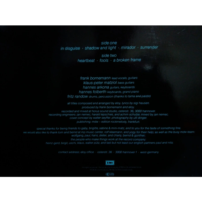 ELOY PERFORMANCE MUSIC LP