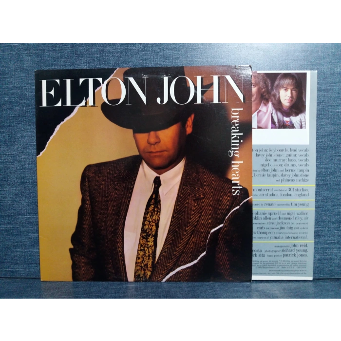 ELTON JOHN BREAKING HEARTS LP