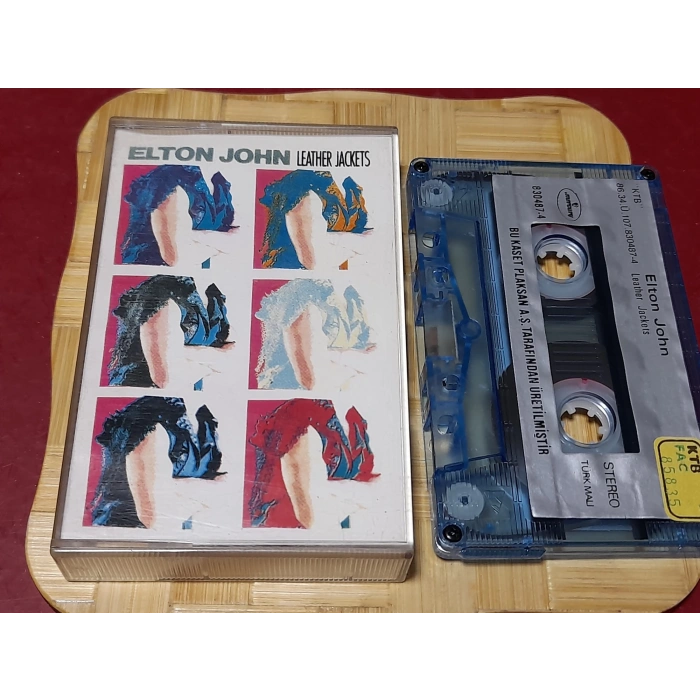 ELTON JOHN LEATHER JACKETS MÜZİK KASET