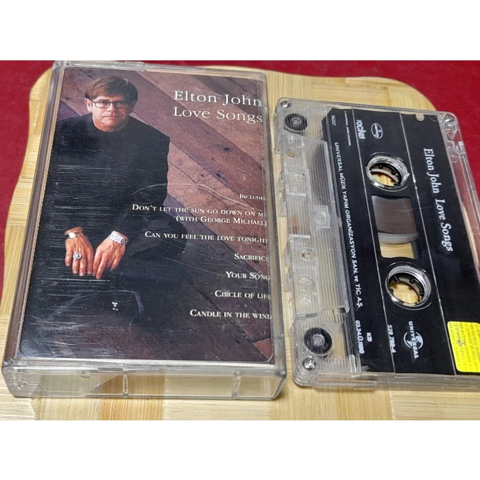 ELTON JOHN LOVE SONGS MÜZİK KASET