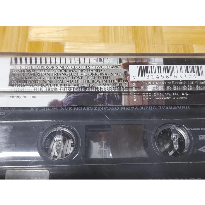 ELTON JOHN SONGS FROM THE WEST COAST MÜZİK KASET