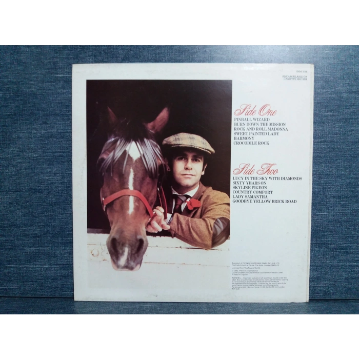 ELTON JOHN THE ALBUM (U.K PRESS)