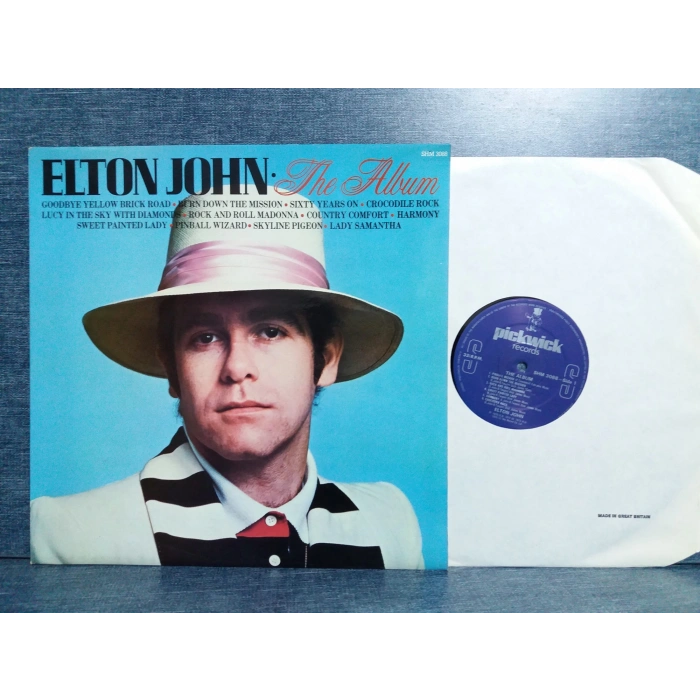 ELTON JOHN THE ALBUM (U.K PRESS)