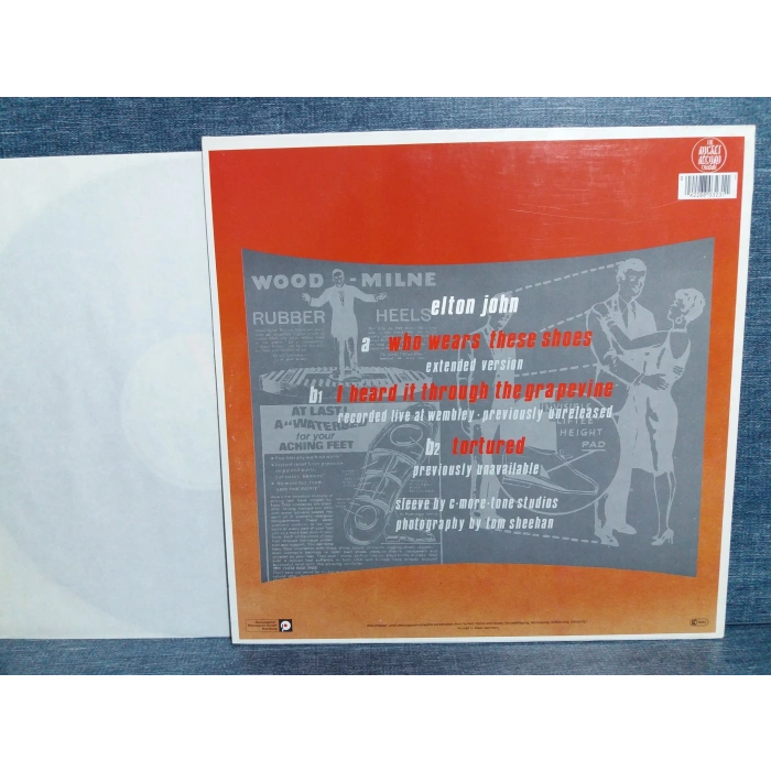 ELTON JOHN WHO WEARS GPAPEVINE TORTURED MAXI LP