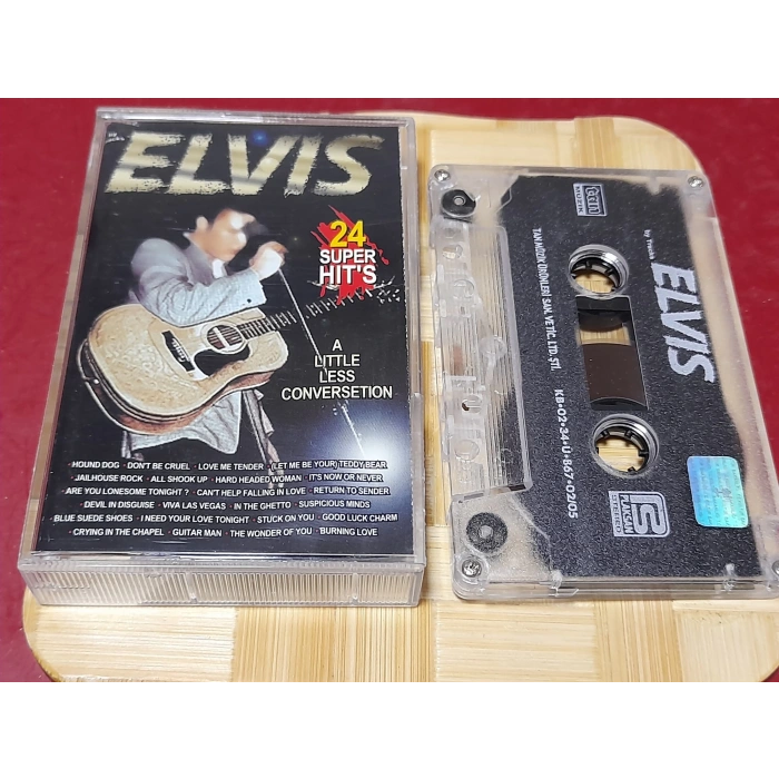 ELVIS 24 SUPER HITS MÜZİK KASET