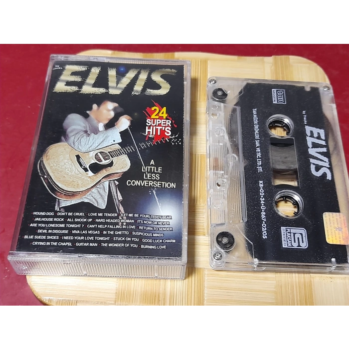 ELVIS 24 SUPER HITS  MÜZİK KASET