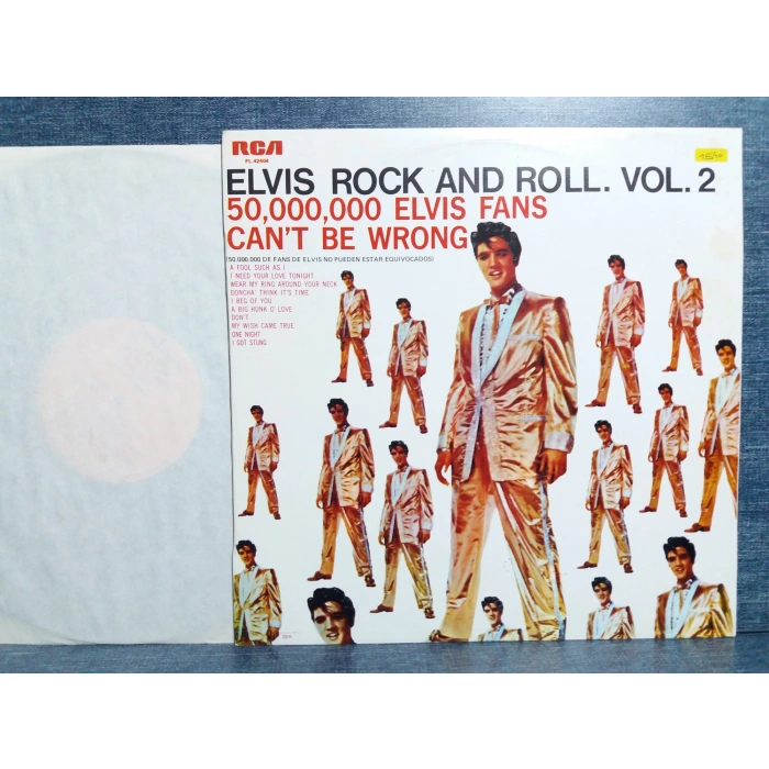 ELVIS 50 MIO FANS CANTT BE WRONG VOL.2 MUSIC LP