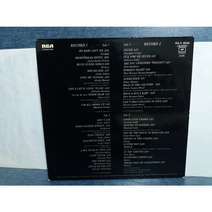 ELVIS FOREVER 32 HITS MUSIC 2 LP