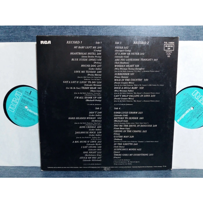 ELVIS FOREVER 32 HITS MUSIC 2 LP