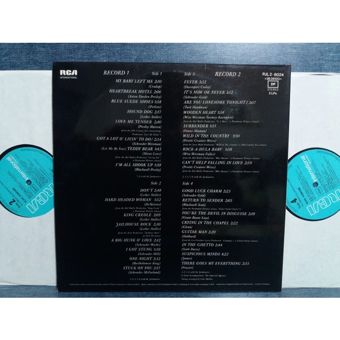 ELVIS FOREVER 32 HITS MUSIC 2 LP