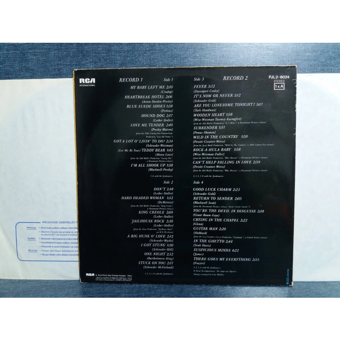 ELVIS FOREVER 32 HITS MUSIC 2 LP